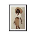 Picture of Fashion lady II _GroupedProduct_Rectangle_Portrait_Framed_Matted_