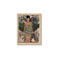 Picture of Tropical Lady II _GroupedProduct_Rectangle_Portrait_Framed_Matted_