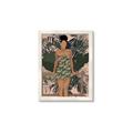 Picture of Tropical Lady II _GroupedProduct_Rectangle_Portrait_Framed_Matted_