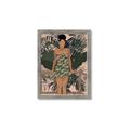 Picture of Tropical Lady II _GroupedProduct_Rectangle_Portrait_Framed_Matted_