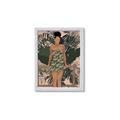 Picture of Tropical Lady II _GroupedProduct_Rectangle_Portrait_Framed_Matted_