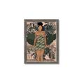 Picture of Tropical Lady II _GroupedProduct_Rectangle_Portrait_Framed_Matted_