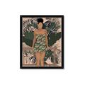 Picture of Tropical Lady II _GroupedProduct_Rectangle_Portrait_Framed_Matted_