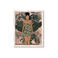Picture of Tropical Lady II _GroupedProduct_Rectangle_Portrait_Framed_Matted_