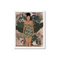 Picture of Tropical Lady II _GroupedProduct_Rectangle_Portrait_Framed_Matted_
