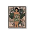 Picture of Tropical Lady II _GroupedProduct_Rectangle_Portrait_Framed_Matted_