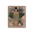 Picture of Tropical Lady II _GroupedProduct_Rectangle_Portrait_Framed_Matted_