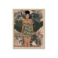 Picture of Tropical Lady II _GroupedProduct_Rectangle_Portrait_Framed_Matted_