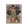 Picture of Tropical Lady II _GroupedProduct_Rectangle_Portrait_Framed_Matted_