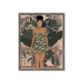 Picture of Tropical Lady II _GroupedProduct_Rectangle_Portrait_Framed_Matted_