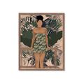 Picture of Tropical Lady II _GroupedProduct_Rectangle_Portrait_Framed_Matted_