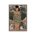 Picture of Tropical Lady II _GroupedProduct_Rectangle_Portrait_Framed_Matted_