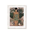 Picture of Tropical Lady II _GroupedProduct_Rectangle_Portrait_Framed_Matted_
