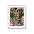 Picture of Tropical Lady II _GroupedProduct_Rectangle_Portrait_Framed_Matted_