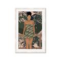 Picture of Tropical Lady II _GroupedProduct_Rectangle_Portrait_Framed_Matted_