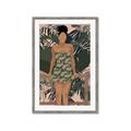 Picture of Tropical Lady II _GroupedProduct_Rectangle_Portrait_Framed_Matted_