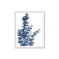 Picture of Navy Blue Eucalyptus I  _GroupedProduct_Rectangle_Portrait_Framed_Matted_