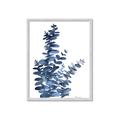 Picture of Navy Blue Eucalyptus I  _GroupedProduct_Rectangle_Portrait_Framed_Matted_