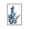 Picture of Navy Blue Eucalyptus I  _GroupedProduct_Rectangle_Portrait_Framed_Matted_