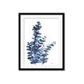 Picture of Navy Blue Eucalyptus I  _GroupedProduct_Rectangle_Portrait_Framed_Matted_