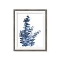 Picture of Navy Blue Eucalyptus I  _GroupedProduct_Rectangle_Portrait_Framed_Matted_