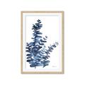 Picture of Navy Blue Eucalyptus I  _GroupedProduct_Rectangle_Portrait_Framed_Matted_