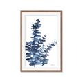 Picture of Navy Blue Eucalyptus I  _GroupedProduct_Rectangle_Portrait_Framed_Matted_