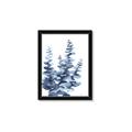 Picture of Navy Blue Eucalyptus II _GroupedProduct_Rectangle_Portrait_Framed_Matted_
