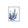 Picture of Navy Blue Eucalyptus II _GroupedProduct_Rectangle_Portrait_Framed_Matted_