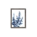 Picture of Navy Blue Eucalyptus II _GroupedProduct_Rectangle_Portrait_Framed_Matted_