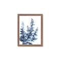 Picture of Navy Blue Eucalyptus II _GroupedProduct_Rectangle_Portrait_Framed_Matted_