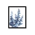 Picture of Navy Blue Eucalyptus II _GroupedProduct_Rectangle_Portrait_Framed_Matted_