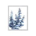 Picture of Navy Blue Eucalyptus II _GroupedProduct_Rectangle_Portrait_Framed_Matted_