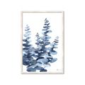 Picture of Navy Blue Eucalyptus II _GroupedProduct_Rectangle_Portrait_Framed_Matted_