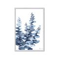 Picture of Navy Blue Eucalyptus II _GroupedProduct_Rectangle_Portrait_Framed_Matted_
