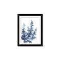Picture of Navy Blue Eucalyptus II _GroupedProduct_Rectangle_Portrait_Framed_Matted_