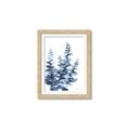 Picture of Navy Blue Eucalyptus II _GroupedProduct_Rectangle_Portrait_Framed_Matted_