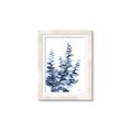 Picture of Navy Blue Eucalyptus II _GroupedProduct_Rectangle_Portrait_Framed_Matted_
