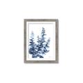 Picture of Navy Blue Eucalyptus II _GroupedProduct_Rectangle_Portrait_Framed_Matted_