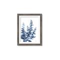 Picture of Navy Blue Eucalyptus II _GroupedProduct_Rectangle_Portrait_Framed_Matted_