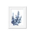 Picture of Navy Blue Eucalyptus II _GroupedProduct_Rectangle_Portrait_Framed_Matted_
