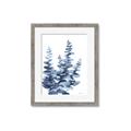 Picture of Navy Blue Eucalyptus II _GroupedProduct_Rectangle_Portrait_Framed_Matted_