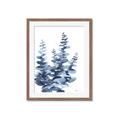 Picture of Navy Blue Eucalyptus II _GroupedProduct_Rectangle_Portrait_Framed_Matted_