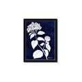 Picture of Flower on Blue II  _GroupedProduct_Rectangle_Portrait_Framed_Matted_
