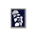 Picture of Flower on Blue II  _GroupedProduct_Rectangle_Portrait_Framed_Matted_