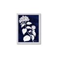 Picture of Flower on Blue II  _GroupedProduct_Rectangle_Portrait_Framed_Matted_