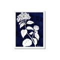 Picture of Flower on Blue II  _GroupedProduct_Rectangle_Portrait_Framed_Matted_