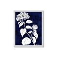 Picture of Flower on Blue II  _GroupedProduct_Rectangle_Portrait_Framed_Matted_