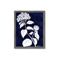 Picture of Flower on Blue II  _GroupedProduct_Rectangle_Portrait_Framed_Matted_