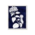 Picture of Flower on Blue II  _GroupedProduct_Rectangle_Portrait_Framed_Matted_